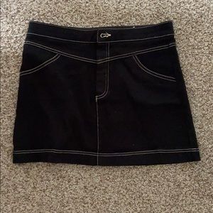 Zara Black Mini skirt